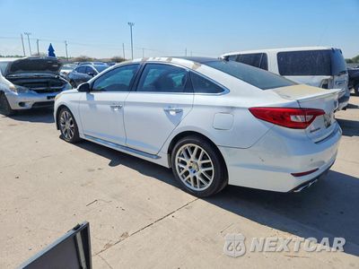 Drugie zdjęcie samochodu z przodu: 2015 HYUNDAI SONATA LIMITED 2.0T VIN:5NPE34AB4FH255010 - miniatura