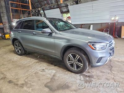 Czwarte zdjęcie samochodu z boku: 2020 MERCEDES-BENZ GLC 300 4MATIC VIN:W1N0G8EB4LF801464 - miniatura