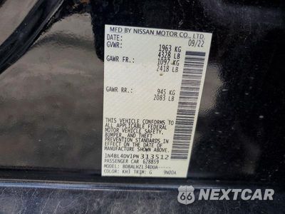 Zdjęcie 12 z 12 samochodu: 2023 NISSAN ALTIMA SV VIN:1N4BL4DV1PN313512 - miniatura