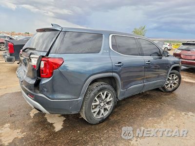 Trzecie zdjęcie samochodu z tyłu: 2020 GMC ACADIA SLE VIN:1GKKNKLS5LZ226980 - miniatura