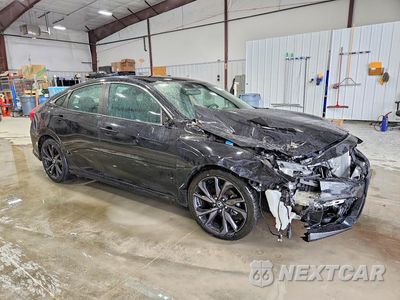 Czwarte zdjęcie samochodu z boku: 2020 HONDA CIVIC SPORT VIN:19XFC2F82LE025407 - miniatura