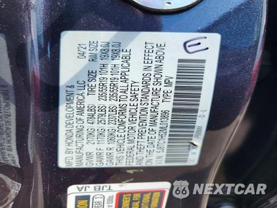 Zdjęcie 12 z 12 samochodu: 2021 ACURA RDX TECHNOLOGY VIN:5J8TC1H52ML013896 - miniatura