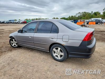 Drugie zdjęcie samochodu z przodu: 2004 HONDA CIVIC EX VIN:1HGES26744L022394 - miniatura
