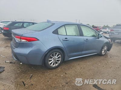 Trzecie zdjęcie samochodu z tyłu: 2021 TOYOTA COROLLA LE VIN:JTDVPMAE0MJ129567 - miniatura