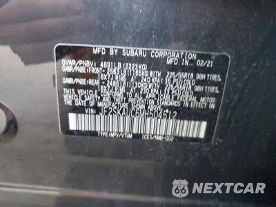 Zdjęcie 12 z 12 samochodu: 2021 SUBARU FORESTER LIMITED VIN:JF2SKAUC6MH504512 - miniatura
