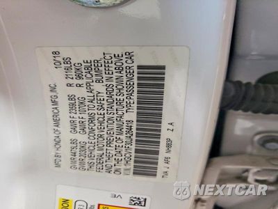 Zdjęcie 13 z 13 samochodu: 2018 HONDA ACCORD SPORT VIN:1HGCV1F30JA264418 - miniatura