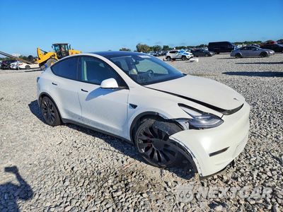 Czwarte zdjęcie samochodu z boku: 2025 TESLA MODEL Y VIN:7SAYGDEF4SF216539 - miniatura