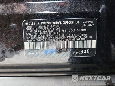 Zdjęcie 12 z 12 samochodu: 2022 MITSUBISHI OUTLANDER SE VIN:JA4J3UA85NZ069495 - miniatura