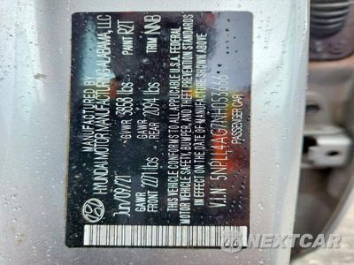 Zdjęcie 12 z 12 samochodu: 2022 HYUNDAI ELANTRA SE VIN:5NPLL4AG7NH053666 - miniatura