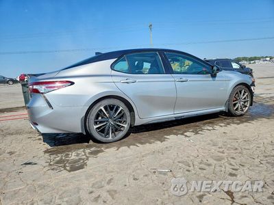 Trzecie zdjęcie samochodu z tyłu: 2019 TOYOTA CAMRY XSE VIN:4T1B61HK6KU238669 - miniatura