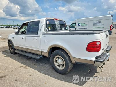 Drugie zdjęcie samochodu z przodu: 2001 FORD F150 SUPERCREW VIN:1FTRW07L21KB30910 - miniatura