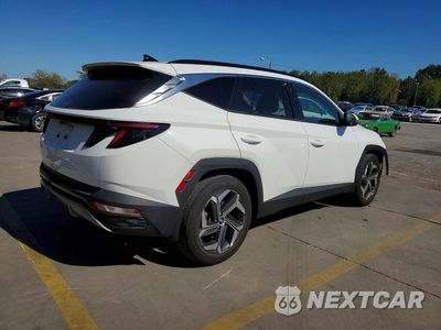 Trzecie zdjęcie samochodu z tyłu: 2024 HYUNDAI TUCSON LIMITED VIN:5NMJE3DE4RH323283 - miniatura