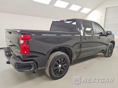 Trzecie zdjęcie samochodu z tyłu: 2025 CHEVROLET SILVERADO C1500 CUSTOM VIN:1GCPABEK8SZ317945 - miniatura