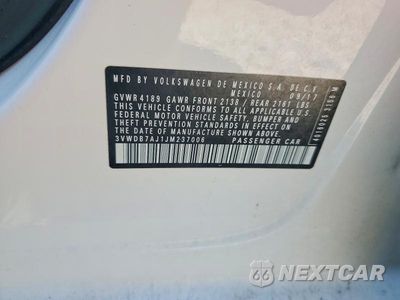 Zdjęcie 12 z 12 samochodu: 2018 VOLKSWAGEN JETTA SE VIN:3VWDB7AJ1JM237006 - miniatura