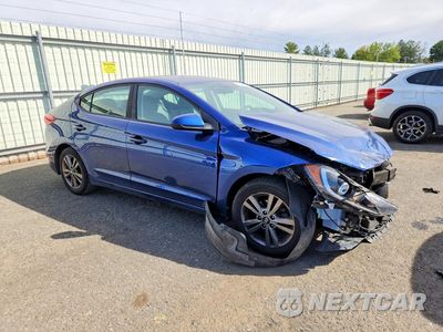 Czwarte zdjęcie samochodu z boku: 2018 HYUNDAI ELANTRA SEL VIN:5NPD84LF8JH382414 - miniatura