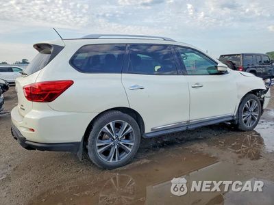 Trzecie zdjęcie samochodu z tyłu: 2017 NISSAN PATHFINDER PLATINUM VIN:5N1DR2MM3HC678974 - miniatura