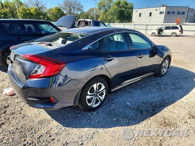 Trzecie zdjęcie samochodu z tyłu: 2018 HONDA CIVIC LX VIN:19XFC2F58JE007531 - miniatura