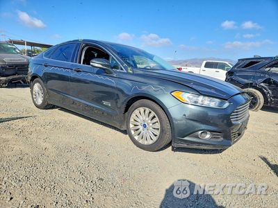 Czwarte zdjęcie samochodu z boku: 2015 FORD FUSION SE PHEV VIN:3FA6P0PU0FR114738 - miniatura