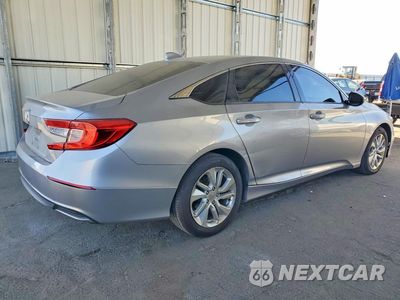 Trzecie zdjęcie samochodu z tyłu: 2018 HONDA ACCORD LX VIN:1HGCV1F17JA193250 - miniatura