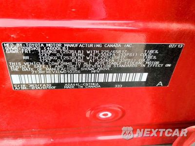Zdjęcie 13 z 13 samochodu: 2013 TOYOTA RAV4 XLE VIN:2T3RFREVXDW010356 - miniatura