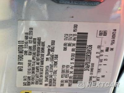 Zdjęcie 12 z 12 samochodu: 2013 FORD FUSION SE HYBRID VIN:3FA6P0LU3DR304536 - miniatura