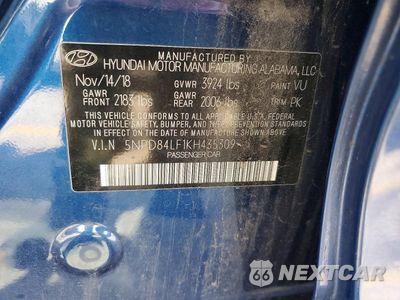 Zdjęcie 12 z 12 samochodu: 2019 HYUNDAI ELANTRA SEL VIN:5NPD84LF1KH435309 - miniatura