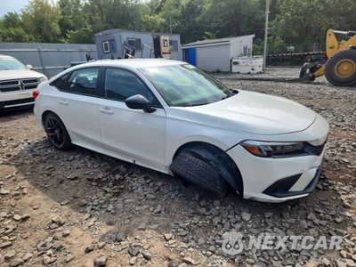 Czwarte zdjęcie samochodu z boku: 2023 HONDA CIVIC SPORT VIN:2HGFE2F53PH553811 - miniatura