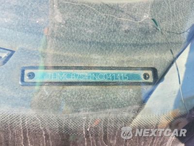 Zdjęcie 13 z 13 samochodu: 1992 HONDA ACCORD DX VIN:JHMCB7541NC041415 - miniatura