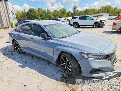 Czwarte zdjęcie samochodu z boku: 2022 HONDA ACCORD SPORT SE VIN:1HGCV1F4XNA114492 - miniatura