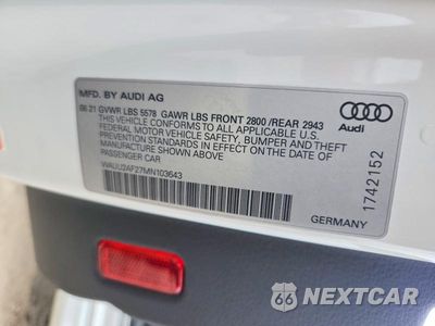 Zdjęcie 13 z 13 samochodu: 2021 AUDI A7 PREMIUM PLUS S-LINE VIN:WAUU2AF27MN103643 - miniatura