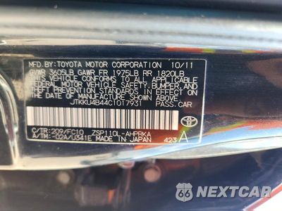 Zdjęcie 14 z 14 samochodu: 2012 SCION XD BASE VIN:JTKKU4B44C1017931 - miniatura