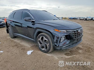 Czwarte zdjęcie samochodu z boku: 2024 HYUNDAI TUCSON LIMITED VIN:5NMJE3DE4RH351049 - miniatura