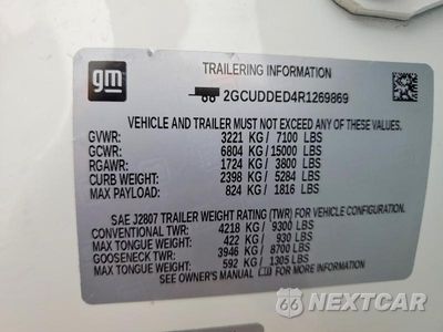 Zdjęcie 12 z 12 samochodu: 2024 CHEVROLET SILVERADO K1500 LT VIN:2GCUDDED4R1269869 - miniatura