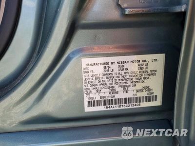 Zdjęcie 12 z 12 samochodu: 2005 NISSAN ALTIMA 2.5 VIN:1N4AL11D75C212408 - miniatura