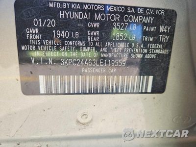 Zdjęcie 13 z 13 samochodu: 2020 HYUNDAI ACCENT SE VIN:3KPC24A63LE119559 - miniatura