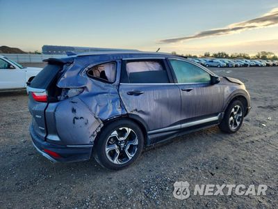 Trzecie zdjęcie samochodu z tyłu: 2018 HONDA CR-V TOURING VIN:7FARW2H98JE060989 - miniatura