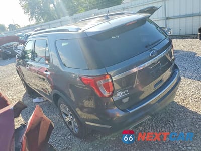 Drugie zdjęcie samochodu z przodu: 2018 FORD EXPLORER PLATINUM VIN:1FM5K8HT5JGC24835 - miniatura