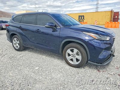Czwarte zdjęcie samochodu z boku: 2022 TOYOTA HIGHLANDER L VIN:5TDCZRAH5NS546759 - miniatura