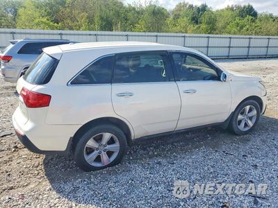 Trzecie zdjęcie samochodu z tyłu: 2010 ACURA MDX VIN:2HNYD2H27AH528117 - miniatura