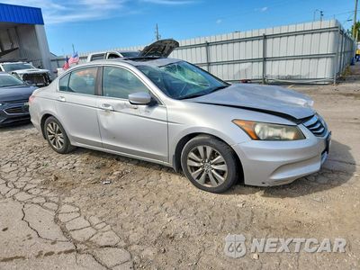Czwarte zdjęcie samochodu z boku: 2011 HONDA ACCORD EX VIN:1HGCP2F71BA141019 - miniatura