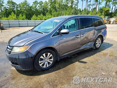 2014 HONDA ODYSSEY EXL 5FNRL5H67EB082516 - główne zdjęcie licytacji z USA - miniatura