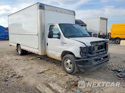 Czwarte zdjęcie samochodu z boku: 2021 FORD E350 BOX TRUCK VIN:1FDWE3FN2MDC22761 - miniatura