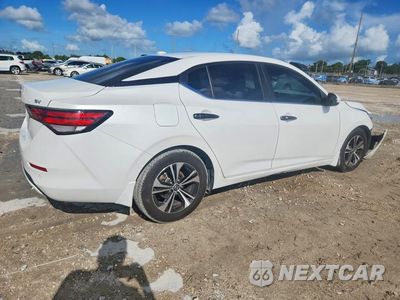 Trzecie zdjęcie samochodu z tyłu: 2022 NISSAN SENTRA SV VIN:3N1AB8CV4NY249759 - miniatura