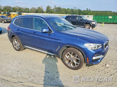 Czwarte zdjęcie samochodu z boku: 2020 BMW X3 SDRIVE30I VIN:5UXTY3C03LLU70088 - miniatura