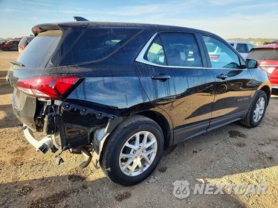 Trzecie zdjęcie samochodu z tyłu: 2024 CHEVROLET EQUINOX LT VIN:3GNAXKEG6RL104551 - miniatura