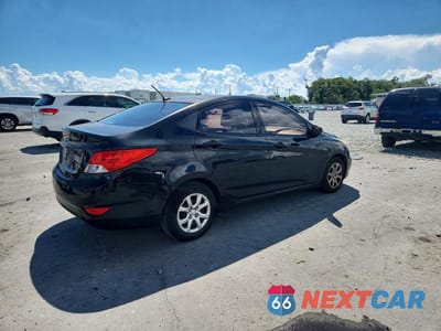 Trzecie zdjęcie samochodu z tyłu: 2013 HYUNDAI ACCENT GLS VIN:KMHCT4AE9DU555397 - miniatura