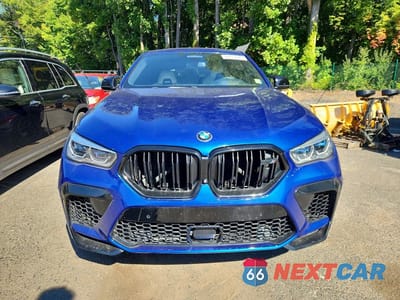 Piąte zdjęcie samochodu w środku: 2020 BMW X6 M VIN:5YMCY0C01L9B05643 - miniatura