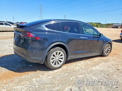 Trzecie zdjęcie samochodu z tyłu: 2018 TESLA MODEL X VIN:5YJXCBE25JF121914 - miniatura