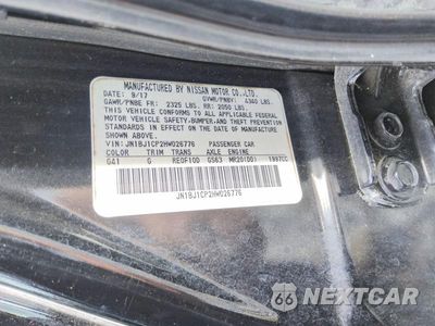 Zdjęcie 13 z 14 samochodu: 2017 NISSAN ROGUE SPORT SV VIN:JN1BJ1CP2HW026776 - miniatura