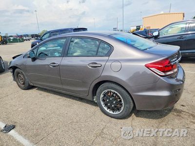Drugie zdjęcie samochodu z przodu: 2013 HONDA CIVIC LX VIN:19XFB2F5XDE023396 - miniatura